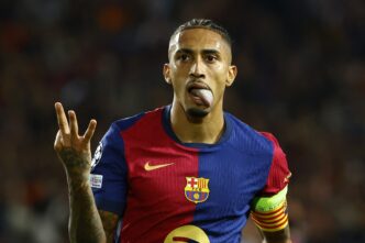 Raphinha Bola de Ouro - Barcelona
