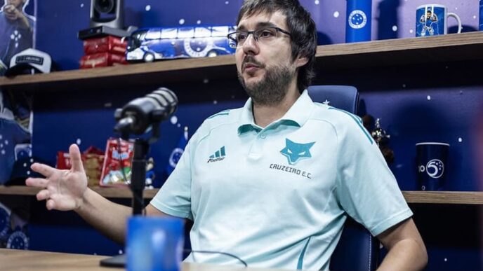 Joaquim Pinto, gerente de scouting do Cruzeiro (Foto: Gustavo Aleixo/Cruzeiro)