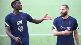 Paul Pogba e Karim Benzema - França