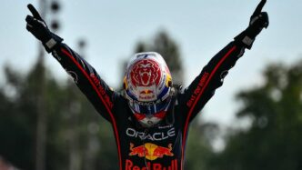 F1 Azerbaijão: zebra contra Verstappen - foto ilustrativa