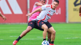 Rafael Borré, atacante o Internacional