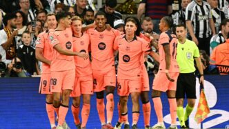 Barcelona vence Newcastle na Champions League - foto ilustrativa