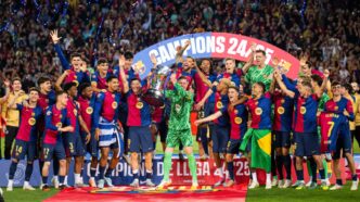 Barcelona x PSG na Champions League - foto ilustrativa