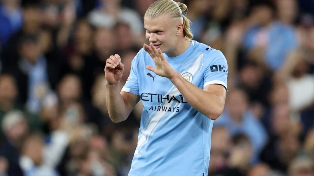 Haaland quebra recorde na Champions League - foto ilustrativa