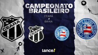 Ceará e Bahia se enfrentam na Arena Castelão (Foto: Arte/Lance!)