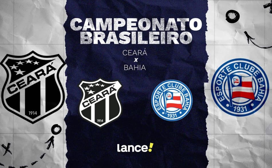 Ceará e Bahia se enfrentam na Arena Castelão (Foto: Arte/Lance!)