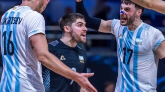 Eliminação da França no Mundial de Vôlei - foto ilustrativa
