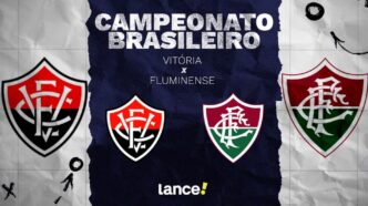 Vitória e Fluminense se enfrentam no Barradão (Foto: arte / Lance!)