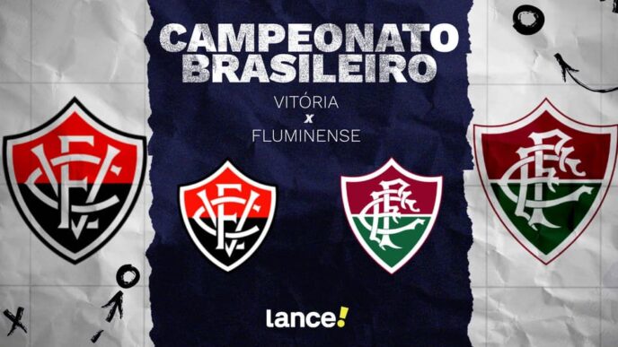 Vitória e Fluminense se enfrentam no Barradão (Foto: arte / Lance!)