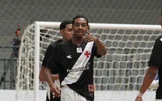 Partida entre Vasco e NY Equador na Copa Mundo do Futsal (Foto: Mauricio Mateus Moreira)