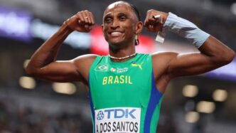 Alison dos Santos 400m com barreiras - foto ilustrativa