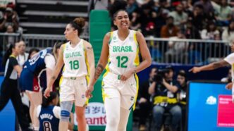 Brasil foi vice-campeão da AmeriCup 2025 (Foto: Divulgação/ CBB)