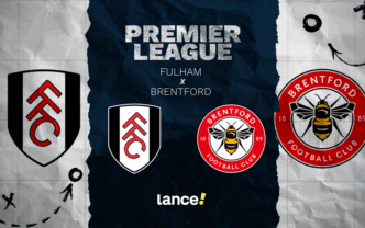 Fulham x Brentford: quinta rodada da Premier League (Foto: Arte/Lance!)