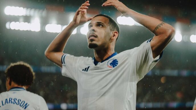 Gabriel Pereira na Champions League - foto ilustrativa