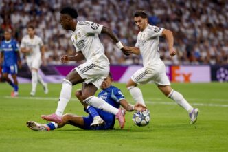 Pênalti polêmico Real Madrid x Olympique - foto ilustrativa