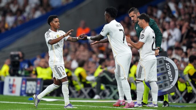 Vini Jr. Real Madrid Ancelotti - Real Madrid