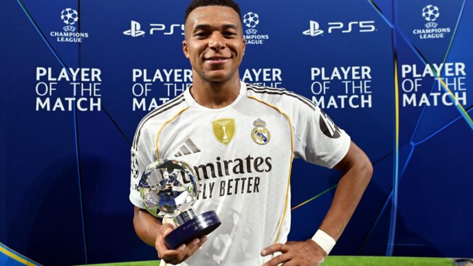 Mbappé gols Real Madrid - foto ilustrativa