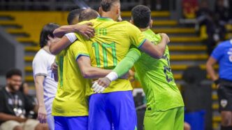 Brasil na semifinal do Futsal - foto ilustrativa