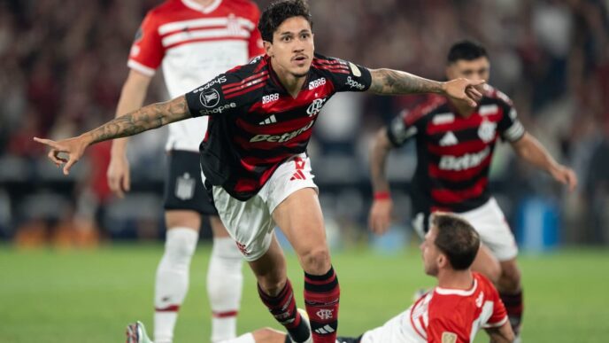 Flamengo vence Estudiantes Libertadores - 75