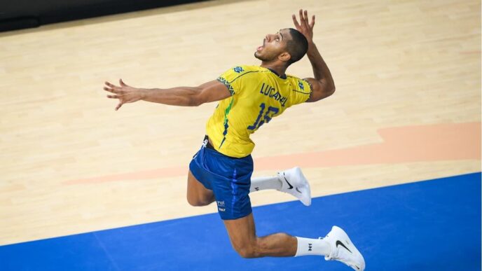 Brasil no Mundial de Vôlei - foto ilustrativa
