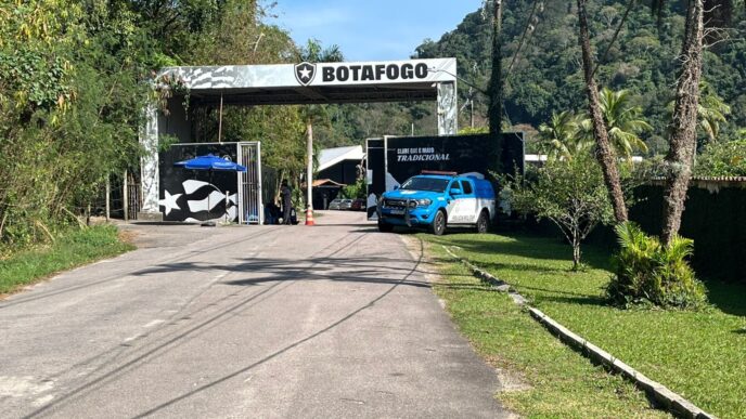 Botafogo reforça segurança após ameaças - foto ilustrativa