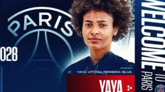 Yaya, ex-Corinthians, é anunciada no PSG (Foto: Reprodução/PSG)